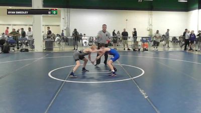 85 lbs Consi Of 16 #1 - Jamison Theilen, IA vs Ryan Smedley, NJ