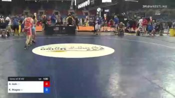 100 lbs Consi Of 16 #2 - Andrew Isek, Colorado vs Kiernan Magee, New York