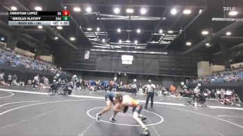 149 lbs Quarterfinal - Nikolas Slatoff, Baker (Kan.) vs Christian Lopez, Embry-Riddle (Ariz.)