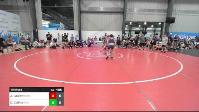 109 lbs Rr Rnd 3 - Julian LaGier, Mat Assassins Blue vs Cade Collins, Triumph Blue