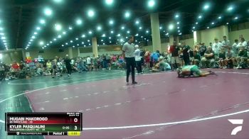108 lbs Semis & Wb (16 Team) - Mugabi Makorogo, BS Wrestling vs Kyler Pasqualini, Williamson County WC
