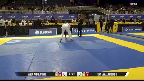 Tony LaVell Crockett vs Jason Andrew Imes 2026 Pan Jiu Jitsu IBJJF Championship
