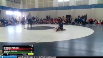 75 lbs Placement (4 Team) - Emerson Perkins, Carmel vs Jeremy Carver, Delta