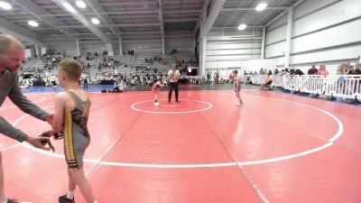 60 lbs Rr Rnd 2 - Grayson LaGrow, Team Michigan vs Hunter Mattison, Buffalo Valley Wrestling Club EL Black