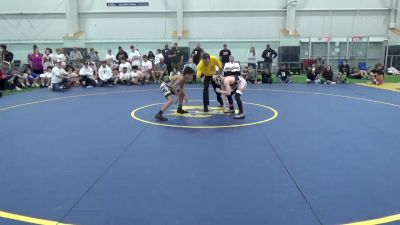 80 lbs Round 1 - Janson Burns, Metro All-Stars vs Arav Pandey, Rebelliousness