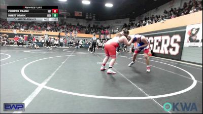 Quarterfinal - Cooper Frank, HBT Grapplers vs Rhett Stark, Lions Wrestling Academy