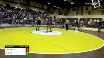 220 lbs Cons. Round 2 - Ben Garza, Cypress vs Charles Smith, Heritage (Romoland)