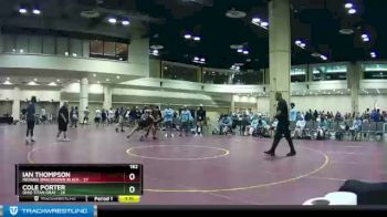 182 lbs Placement (16 Team) - Cole Porter, Ohio Titan Gray vs Ian Thompson, Indiana Smackdown Black