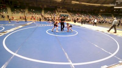 100 lbs Round Of 16 - Bo Phillips, R.A.W. vs Colt Powell, Cushing