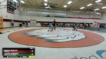 97-98 lbs Round 1 - Jozeph Goerzen, Lovell Middle School vs Paesyn Bublitz, Sheridan