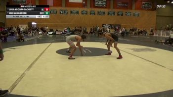 141 lbs Quarterfinal - Jeo Navarrete, Cuesta vs Luis Acosta-Tackett, Bakersfield College