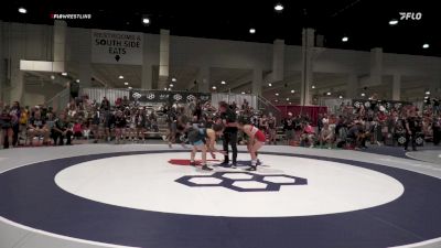 Senior Women Freestyle FS - 55 lbs Cons. Round 2 - Haely Lemus, California vs Thalia Vogelsang, Colorado Mesa Wrestling Club