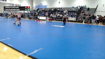 152 lbs Cons. Round 2 - Rosalyn Welford, George County High School vs Callie Mooneyham, South Pontotoc
