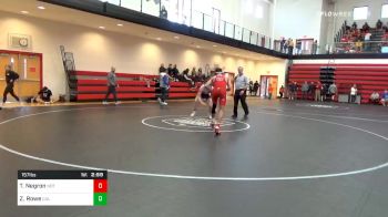 157 lbs Prelims - Tony Negron, Not Rostered vs Zach Rowe, Cal Baptsit