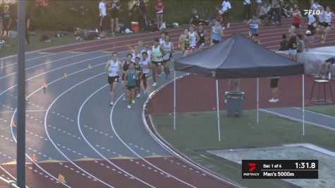 Men's 5k Track, Semi-Finals 1