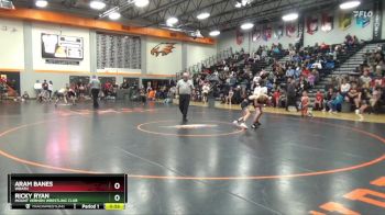 N-10 lbs Cons. Round 1 - Ricky Ryan, Mount Vernon Wrestling Club vs Aram Banes, Wrath