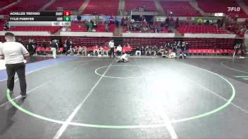 126 lbs Round 5 - 1st, 3rd, 5th, And 7th - Achilles Trevino, Mission Sharyland vs Tyliz Fuentes, Lubbock