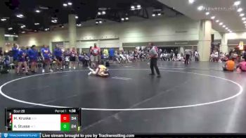 100 lbs Round 4 (10 Team) - Maria Kruske, SD Heat vs Afftynn Stusse, Nebraska Tsunami