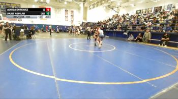 100 lbs Cons. Round 2 - Juliet Aguilar, Charter Oak vs Alyssa Enriquez, John Glenn