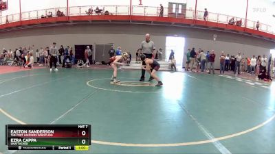 75 lbs Cons. Round 4 - Easton Sanderson, The Fort Hammers Wrestling vs Ezra Cappa, Unattached