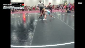 70 lbs Cons. Round 2 - **Tagg Hefner, TJ Trained Wrestling vs **Braxton Harder, Carolina Reapers