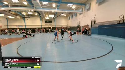 148-150 lbs Round 3 - Finley Epling, Fort Collins vs Bryce Hauck, Gering