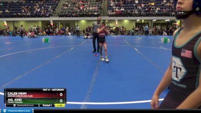 70 lbs Cons. Round 3 - Axl Kind, Crass Trained vs Caleb Mihm, Denver Wrestling Club