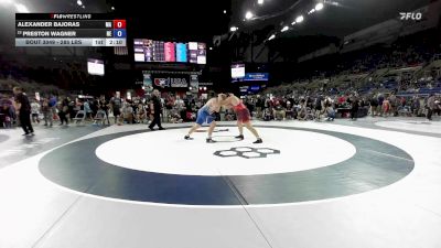 285 lbs Cons. Rd Of 32 - Alexander Bajoras, MA vs Preston Wagner, NE