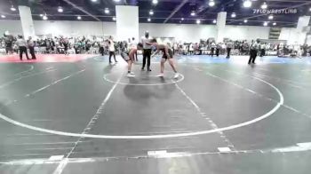 190 lbs Quarterfinal - Kayden Cartee, Sunkist Kids / Monster Garage vs Dom Benavidez, La Gente WC