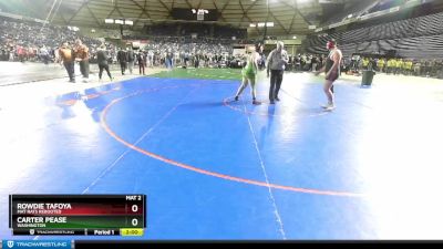 285 lbs Round 1 - Carter Pease, Washington vs Rowdie Tafoya, Mat Rats Rebooted