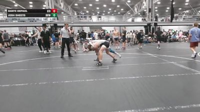 132 lbs Semis & 1st Wrestleback (8 Team) - Dante Depaul, GT Nation vs Josh Sheets, Team Shutt Mau Mau