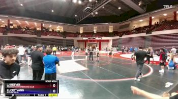 106 lbs Cons. Semi - Lucky Vang, IceFighter U. vs Jj Reeves, Midwest City Wrestling Club