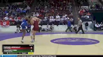 197 lbs Semifinal - Mathieu Arsenault, Coe College vs Donovan Corn, Luther College