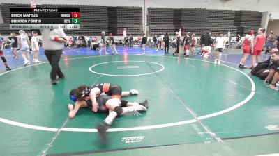 77 lbs Rr Rnd 3 - Erick Mateus, RedNose MS vs Brixton Fortin, Revolution Wrestling Club