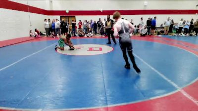 135 lbs Round 3 - Drew Taylor, Summerville Take Down vs Thomas Rich, Palmetto State Wrestling