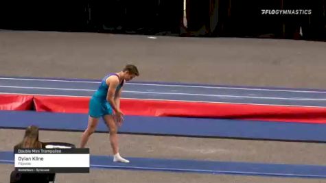 Dylan Kline - Double Mini Trampoline, Flipside - 2021 USA Gymnastics Championships
