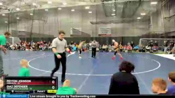152 lbs Round 1 (4 Team) - Diaz Defender, South Dakota Blizzard vs Peyton Johnson, Iowa Blue