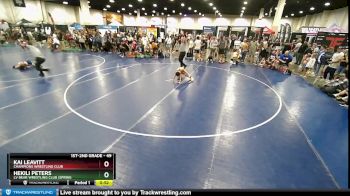 49 lbs Round 4 - Kai Leavitt, Champions Wrestling Club vs Hekili Peters, LV Bear Wrestling Club (Spring