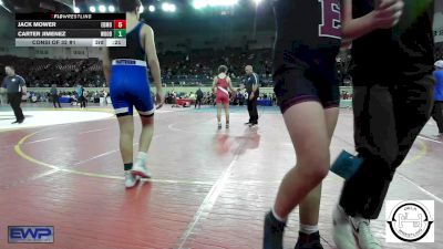 143 lbs Consi Of 32 #1 - Chase Robinson, Yukon vs Vinnie Adams, Harrah