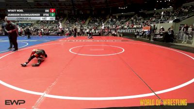 49 lbs Consi Of 4 - Wyatt Noel, Cowboy Wrestling Club vs Jameson Baumgardner, El Paso Texas Wrestling Club
