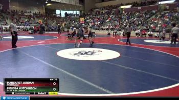 6A 170 lbs Semifinal - Melissa Hutchinson, Little Rock Central vs Margaret Jordan, Fayetteville