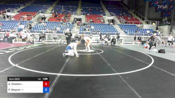 220 lbs Cons 16 #2 - Asher Sheldon, Illinois vs Preston Wagner, Nebraska