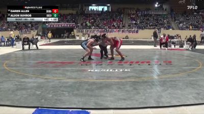 190 lbs Champ. Round 1 - Darien Allen, Dupont Manual vs Alijon Suhrob, Boone County