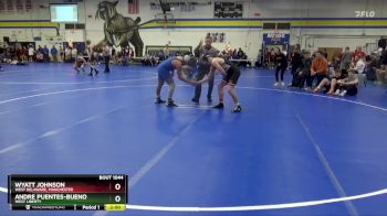 JV-21 lbs Round 1 - Wyatt Johnson, West Delaware, Manchester vs Andre Puentes-Bueno, West Liberty
