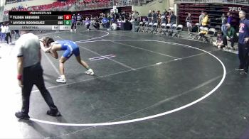 160 lbs Semifinal - Jayden Rodriguez, Gibbon Wrestling Club vs Tilden Seevers, Anselmo-Merna Wrestling Club