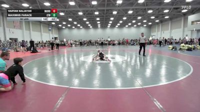 90 lbs Rr Rnd 2 - Vartan Naljayan, Mat Assassins Black - EL vs Maximus Farace, CTWHALE Humpback - EL