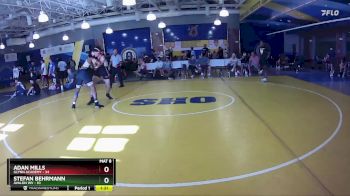 157 lbs Round 5 (8 Team) - Stefan Behrmann, Avalon WV vs Adan Mills, Glynn Academy