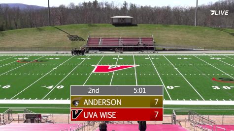 Replay: Anderson (SC) vs UVA Wise | Mar 18 @ 1 PM