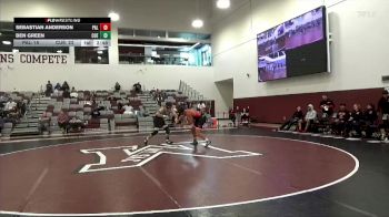 184 lbs Cons. Semis (16 Team) - Sebastian Anderson, Palomar vs Ben Green, Cuesta