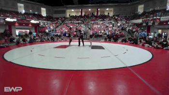 125 lbs Semifinal - Ranelle Smith, Westmoore High School Girls vs Claire Lancaster, Norman High School Girls